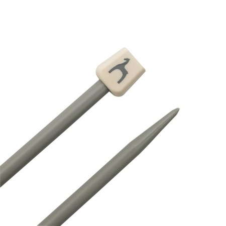 Knitting knitting straight aid 6.00 mm/35cm, plastic, 2 pcs-2