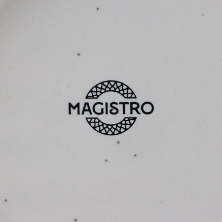 Porcelain salad Magistro Urban, 600 ml, D = 16 cm, white color in specking-4