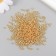 Glass 8/0 "Light Gold" 450 gr