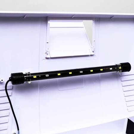 The Seastar LS-380F Aquarium includes: LED lamp, filter, 30 l, white-6