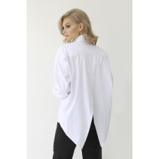 Women's shirt with asymmetric back, size 42-44