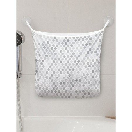 Organizer in a bathtub on suction cups “Figure changes”, for storing toys and little things, size 33x39 cm