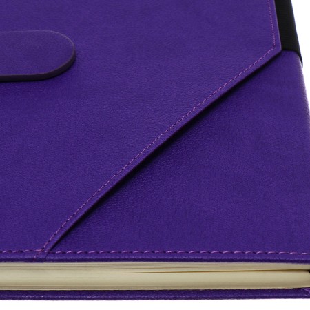 The diary of a non -section A5, 140l, cage, K/deputy, with a pen, in gift. box., purple-7