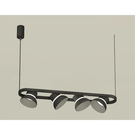 Ambrella Light, Traditional Diy, XB9164080, GX53, Black Black Sand, White matte color