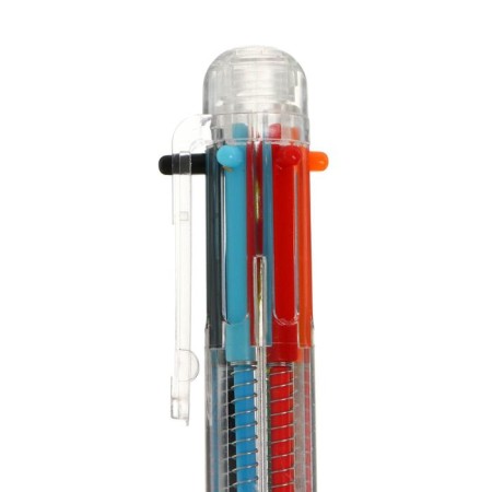 Ballic handle, automatic, 6-colored, transparent body-1