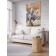 Decorative panel with photo printing "Running horses", vertical, size 100x150 cm