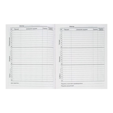 Universal diary for grades 1-11, "Tiger Stay Wild", solid cover 7BC, glossy lamination, 40 sheets-6