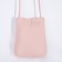 Cross-Body bag on the valve, pink color