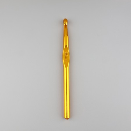 Knitting hook, d = 9 mm, 15 cm, color mix-1