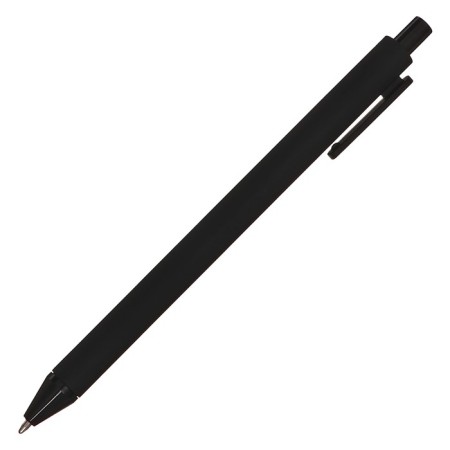 Handle Automatic Ballic Calligrata, 0.5mm, clip 2 x 8cm, under the logo, matte black body, blue rod-1