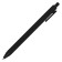 Handle Automatic Ballic Calligrata, 0.5mm, clip 2 x 8cm, under the logo, matte black body, blue rod