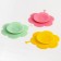 Silicone suction cup for plates, color mix
