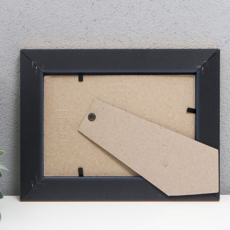 Photo frame plastic 10x15 cm 742 Gold (plastic screen)-1