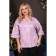 Women's tunic, size 52, lilac color