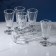 Set of crystal glasses, 40 ml, 6 pcs