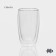 Glass glass with double walls Magistro "Paul", 450 ml