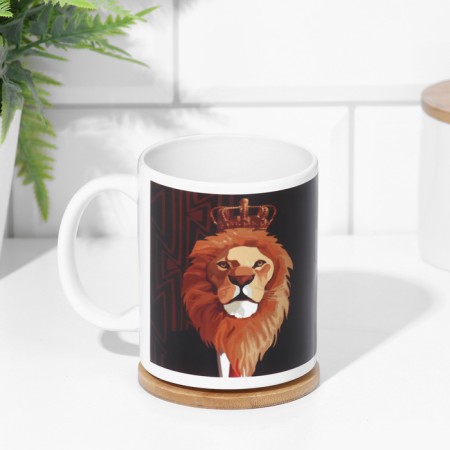 Sublimation mug "The best of the best!" 320 ml, with application-1