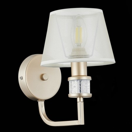 Wall lamp EVOLUCE. Sle107501-01. Manila. 1x40 W, E14, 16x23 cm, golden color-3
