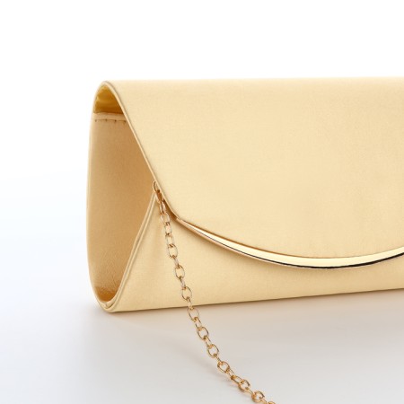 Female bag on a magnet, beige color-3