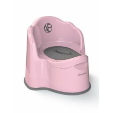 Pot children's Amarobaby Ergonomic, with a lid, pink color