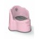 Pot children's Amarobaby Ergonomic, with a lid, pink color