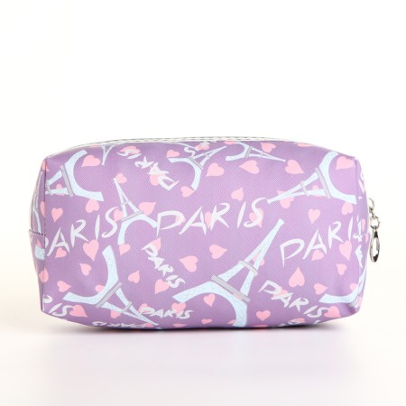 Lightning cosmetic bag, lilac color-1