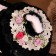Soft toy "cat" with beads, 22 cm, black color