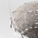 Wicker basket, bamboo, d13xh9.5/28 cm, gray