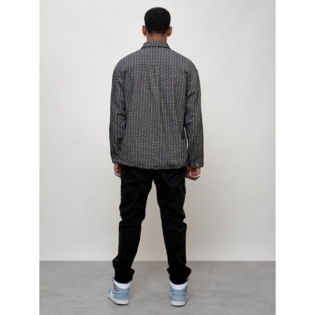 Male windbreaker, size 52, black color-11