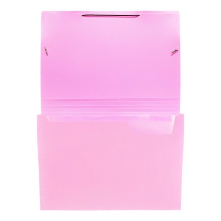 Folder Carder Calligrata watercolor 6 department. A4 plastic 0.7mm flamingos, black resident-3