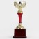 Cup 133b, award figure, gold, plastic stand, 22 × 8.5 × 8.2 cm.