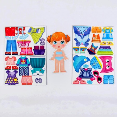 Educational game Magnetic stories "Dressers. Lisa"-2