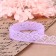Capricon lace, 15 mm × 10 ± 1 m, lilac color # 4
