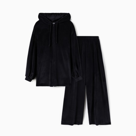 Women's costume (sweatshirt and trousers) KAFTAN PLUSHY p. 40-42, black-7