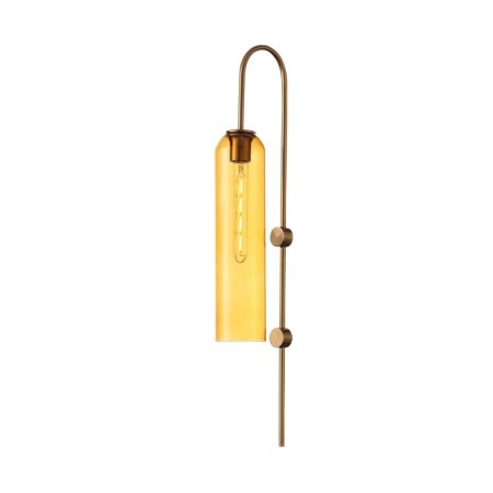 Wall lamp ST LUCE. SL1145.391.01. Callana. 1x60 watts, E27, 10x78 cm, brass color