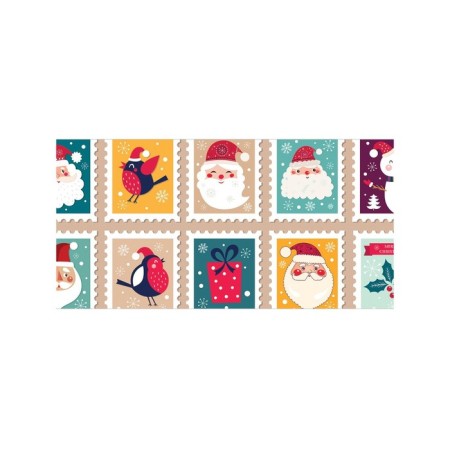 Basket for toys "Festive brands, size 35x50 cm-1