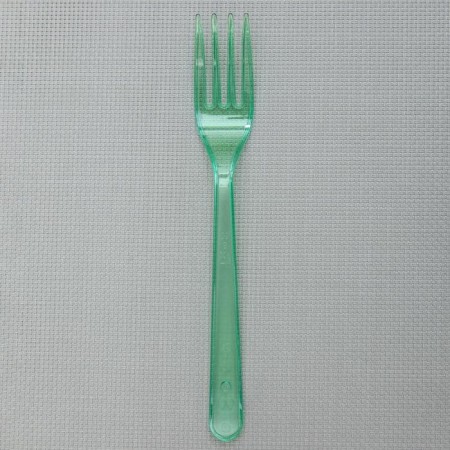 A set of plastic disposable forks is 18 cm, 10 pcs.-2