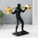 Souvenir Polystone "Seedgist" Black with gold 23x8x25 cm