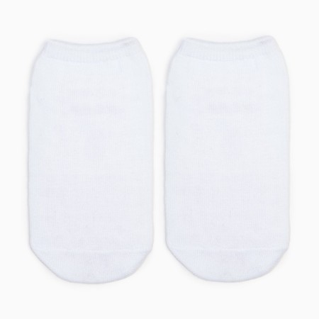 Noski children's anti-slip, white color, size 14-16
