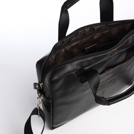 Male bag, xl zolo, black color-4