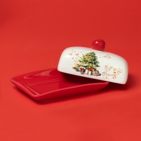 New Year's Dolyana Magic Wood, 16.8 × 12 × 9 cm, red color-3