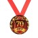 Medal on the tape "Jubilee 70 years" 5.6 cm