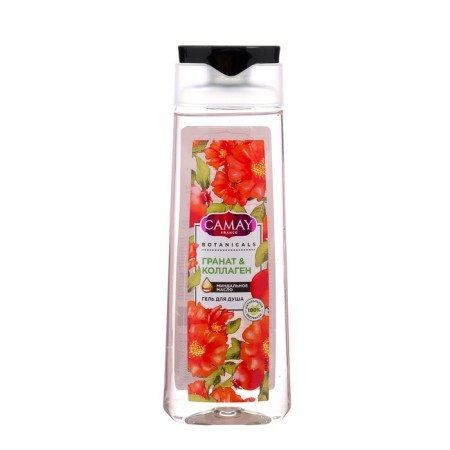 Подарочный набор Camay Pomegranate: гель для душа, 250 мл + туалетное мыло, 85 г-5
