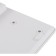 Keyboard + Mouse Rick 240m Claw: White Mouse: White USB Wireless Slim Multimedia (1091258 10046