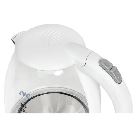 Electric kettle JVC JK-KE1514, glass, 2200 watts, 1.7 l, white-8