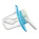 Nipple - orthodontic dummy with a container, +3 months., Blue color
