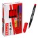 Permanent laboratory marker 1.0 mm Luxor "OHP 900", bullet, red
