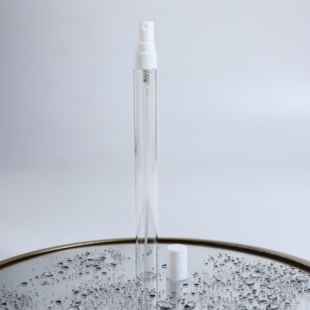 A bottle for storage, with a sprayer, 15 ml, packing - 5 pcs, white color-1