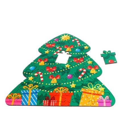 Puzzle "New Year tree"-1