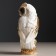 Figure "Owl" white 11x22x9cm